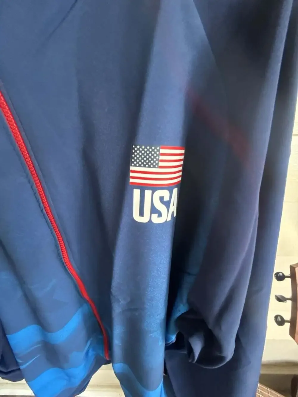 Adidas USA Volleyball National Team Men's Official Warm-Up Jacket